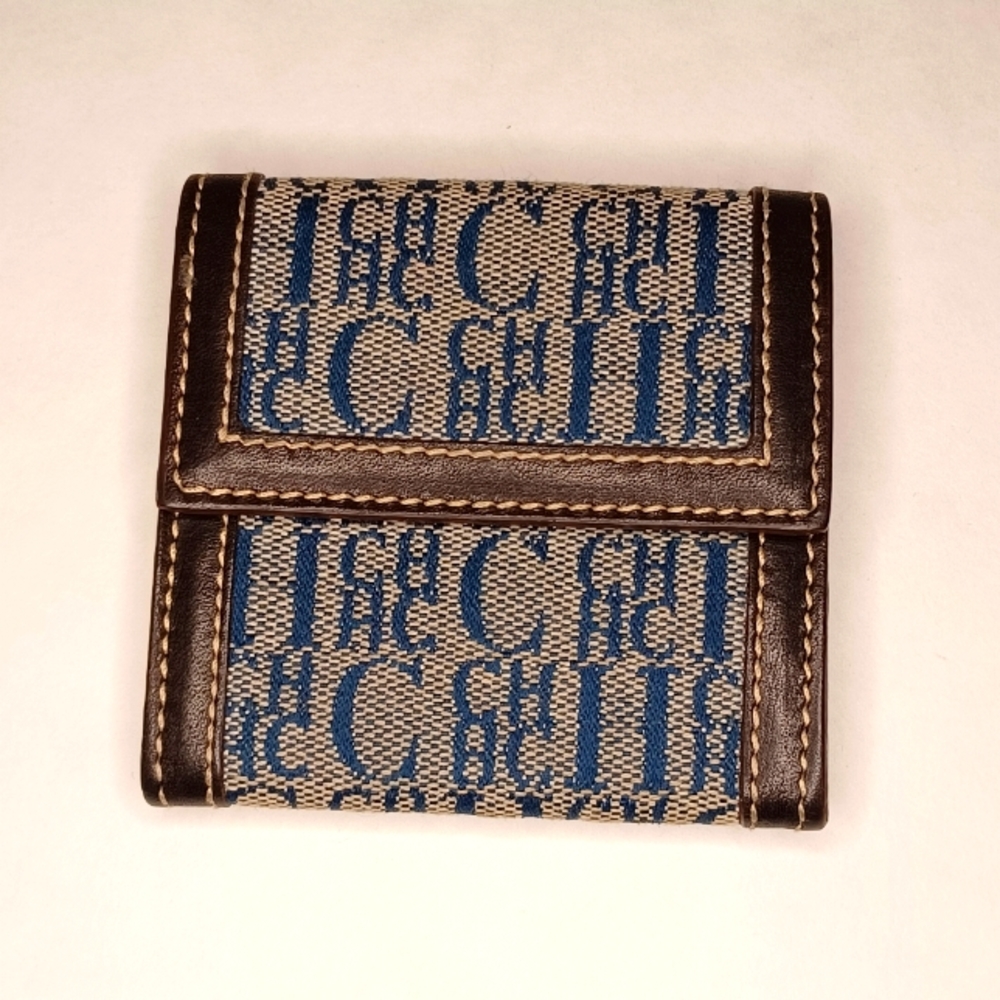 Vintage Carolina Herrera Monogram Wallet